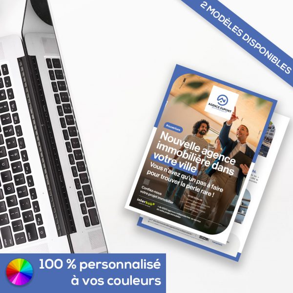 Flyer A5 « Ouverture d’agence » modèle 2